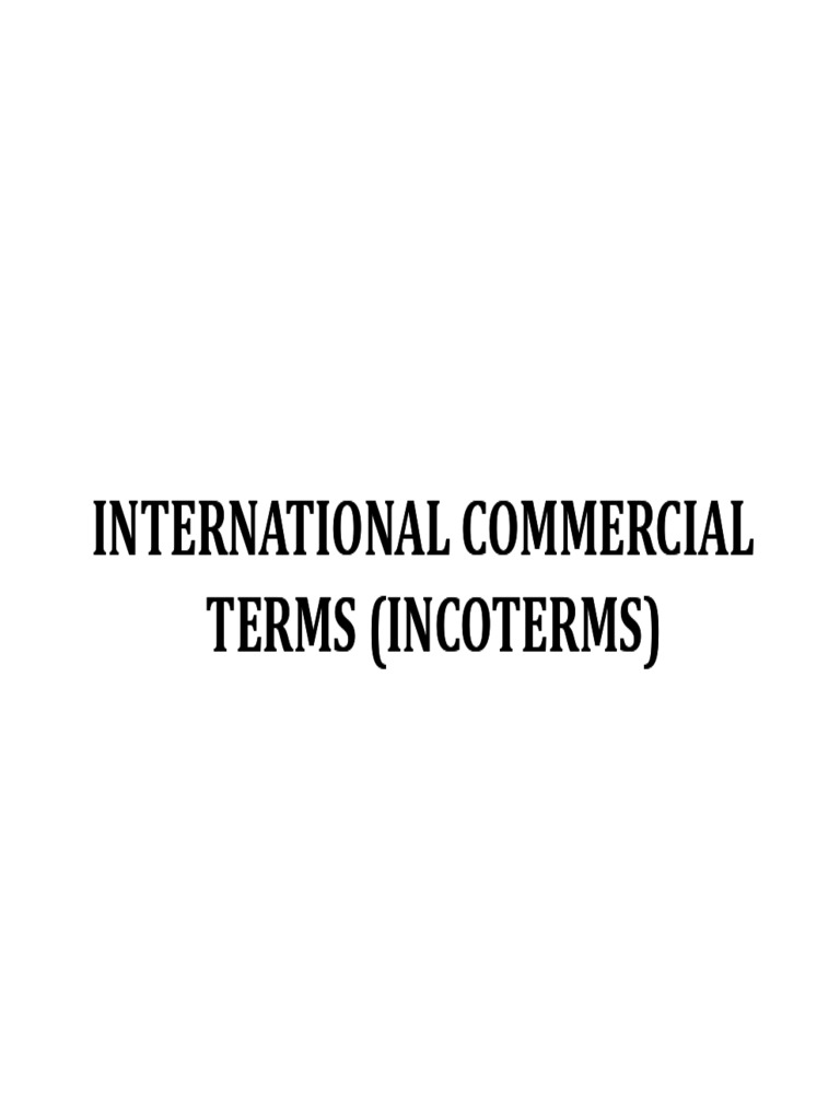 Certificate New Incorterms | PDF | Trade | Economies