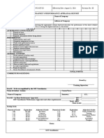 BatStateU FO OJT 03 Appraisal Report