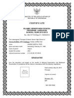 Certificate - MA - Ahmad Fikri