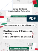BARERA Developmental and Social Factors