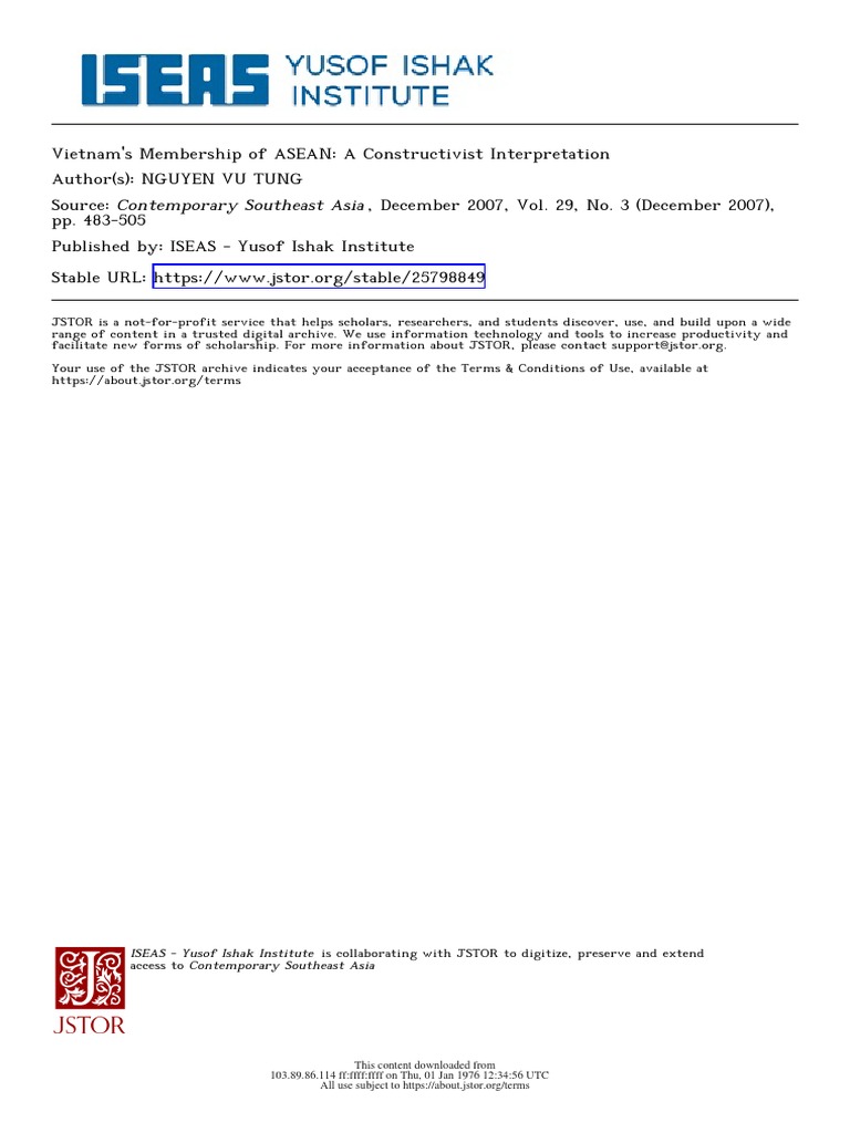 Vietnam Asean Pdf Vietnam Cambodia