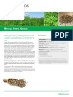 Hemp Seed Grain Portfolio
