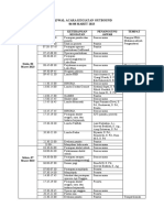 Jadwal OutBound 2023