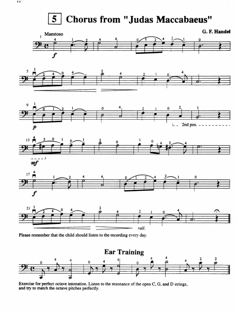 Chorus From Judas Macabeus PDF