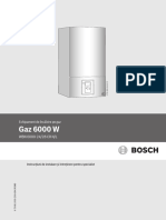 Manual Bosch Gaz 6000