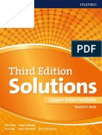 Solutions Upper-Intermediate 3ed Student Book