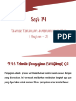 Sesi 14-Teknik Peninjauan QA-Lanjutan