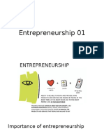 Entrepreneurship 01: PPT by Dglanoy