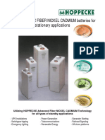 Hoppecke FNC Fiber Nickel Cadmium Batteries