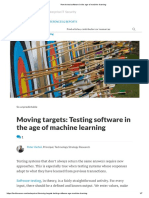 How To Test Software in The Age of Machine Learning