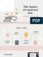 Basics of Contract Law
