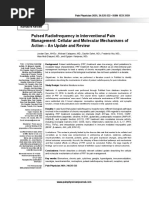 Pulsed Radiofrequency in Interventional Pain Management: Cellular and Molecular Mechanisms of Action - An Update and Review