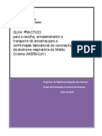 Guia Pratico para A Recolha Armazenamento e Transporte de Amostras Mers-Cov