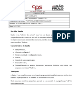 PROTOCOLOS DE COMUNICAÇÃO II (SERV Samba OK 04-12)