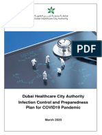 DHCA HSE Infection Control and Preparedness Plan For COVID19