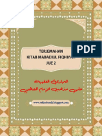 Terjemah Kitab Mabadi Fiqih Juz 2