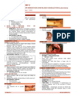 Hemostasis and Blood Coagulation