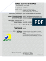 PT Radio Approval VEGAPULS 11-21-31 Brazil Certificado Altair 5x