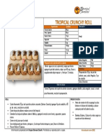 Ficha Preparacion - Tropical Crunchy Roll 90622