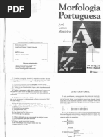 Morfologia Portuguesa - José Lemos Monteiro Verbos | PDF