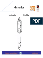 Fuel injector design, function and maintenance documentation