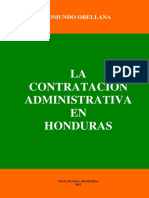 Contratación Administrativa en Honduras - Edmundo Orellana