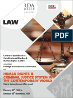 "Humans Rights & Criminal Justice System in Contemporary World