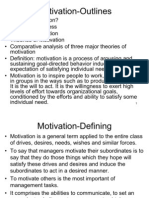 Motivation and Decison-Making