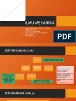 Konstruk Ilmu Mekanika