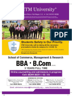 BBA BCom FlyerBrochure