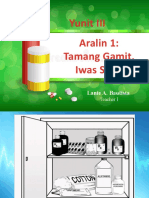 Mapeh 6 PPT q3 - Health - Tamang Gamit, Iwas Sakit