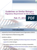 In Biosimilar Guidelines - Feb 17, 2014