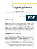 Histórias narradas em mídias - disputas de representação do passado indígena em ambientes digitais