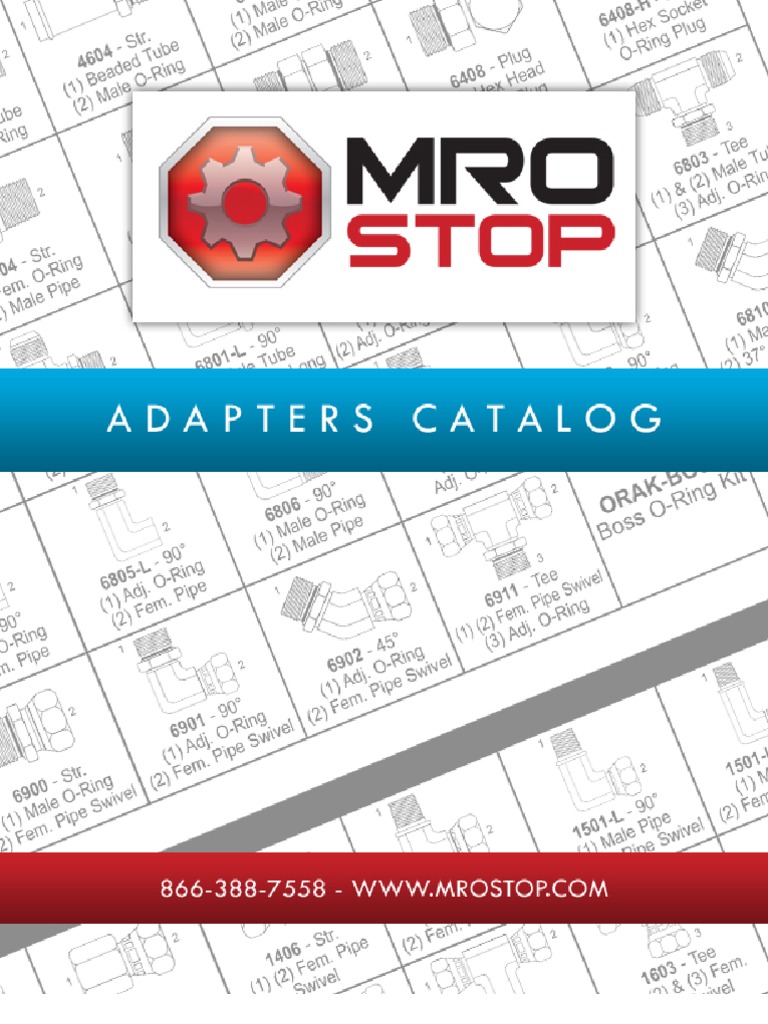 MRO Stop Adapters Plus Overview | PDF | Plumbing | Hydraulic Engineering