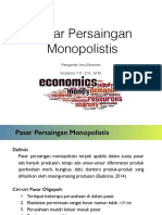 Pertemuan 12 - Pasar Monopolistis