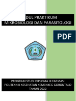 Modul Mikrobiologi & Parasitologi