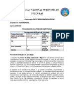 Programacion Didactica I Periodo 2023 - Derecho de Niñez - Sección 0900 Am