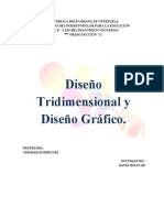 Diseño Tridimensional y Diseño Gráfico