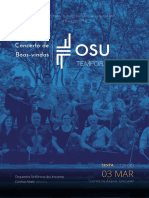 OSU - Concerto de Boas-Vindas Aos Alunos Da Unicamp (Programa)