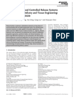 Advanced Science - 2018 - Miao - Polysaccharide Based Controlled Release Systems For Therapeutics Delivery and Tissue