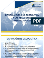 Introducción a la Geopolítica y las Relaciones Internacionales