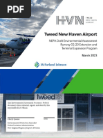 Tweed New Haven Airport draft Environmental Assessment March 2023