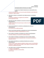 Cuestionario Derecho Procesal Del Trabajo