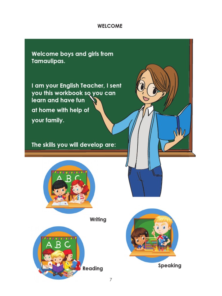 Cuadernillo Primer Grado Ingles PDF