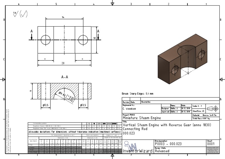 Connecting Rod PDF Physical Sciences Mechanical Engineering