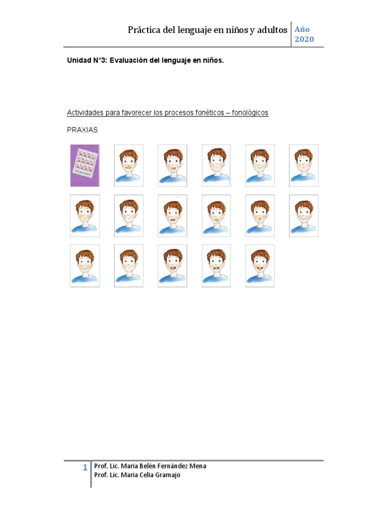 Actividades de Fonética Articulatoria | PDF | Voz humana | Ciencia ...