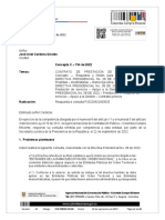 Concepto C 734 de 2022 (Respuesta Petición-Alcance Directiva Presidencial 08-22)
