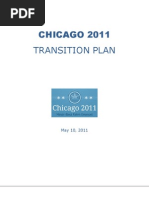 Chicago 2011 Transition Plan
