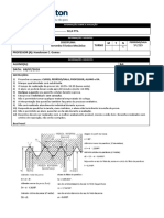 Avaliação AVESPECIAL Desenho Tec Mecânico 1sem 2018