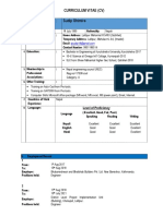 Curriculum Vitae (CV) Name of Applicant: Sudip Ghimire